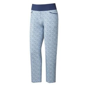 Adidas Womens Printed Pull-On Golf Ankle Pants Size SMALL Excellent Condition